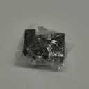 Canitor 4Pcs 3.1 inch Black Hair Clips Claw Clips for Thin and Medium Hair - Acrylic Rectangular French Design Jaw Clips