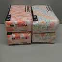 The Honest Company Clean Conscious Diapers for Sensitive Skin, Up to 100% Leakproof Hypoallergenic Fragrance-Free Baby Diapers, Girl Prints, Super Club Box, Size 3 (1628 lbs), 120 Count (Just Peachy + Flower Power)