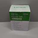 LasVacde Top Fill Humidifiers for Bedroom, 4.0L Tank Cool Mist Humidifiers for Large Room, 40H Runtime, 28dB Quiet Ultrasonic Air Humidifier for Home, Plants with 9H Timer, Aroma Tray