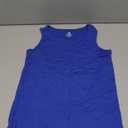 Poroka Boys' Tank Undershirt Sleeveless Tank Top Neck Cotton Tank Top( Blue) 9-10Y