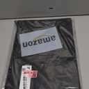 JUNDUN Fireproof Document Bags,14.2”x 10.0”Waterproof and Fireproof Money Bag with Aluminum Foil Lining,Fireproof Safe Storage Pouch with Zipper for Document and Cash，Black