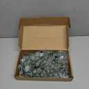 Jexine 4 Pcs Hanging Planters with Artificial Eucalyptus Metal Hanging Vase Indoor Plants Holder Modern Geometric Boho Bathroom Wall Decor for Living Room Home Office(Black)