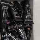 JEWHITENY 28 Colors Poly Nail Gel Set - 15ml Nude Pink Brown Black Grey Blue Yellow Tones for French Manicure DIY Nail Art Salon & Home Use Holiday Gift