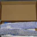 Professional Window Cleaning Kit 14IN, with Silicone Squeegee Blade, Microfiber Scrubber & Cloth, Windows Cleaning Tools, All-in-one Window Washing Supplies, Commercial & Household Use