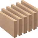 Firebricks, Food Grade Clay fire Bricks, 3000F Size 9 x 4-1/2 x 3/4, Insulating 0.75" Thick Clay Firebricks Replacement for Wood Stoves, Fireplaces, Fire Pit, Kiln, Pizza Oven, 6 Pack