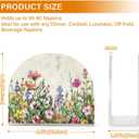 Qilmy Spring Flowers Napkin Holder for Tables Napkin Holders for Kitchen, Table Napkin Holders, Cocktail Napkin Holder,Paper Napkins Holder