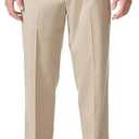 Dockers Men's Comfort Khaki Stretch Relaxed-fit Flat-Front Pant, 40W x30L
