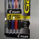 Pilot G2 Premium Retractable Gel-Ink Rolling Ball Pens, Bold Point (1.0mm), 1.0 Gel Pens, Assorted, 4-Pack - Ideal for School, Journaling, & Office Writing