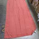 Christmas Red Linen Curtains 84 Inch Length 2 Panels Set for Living Room Light Filtering Semi Sheer Curtain Back Tab Vintage Rustic Luxury Home Decor Neutral Drapes for Bedroom Office 52x84