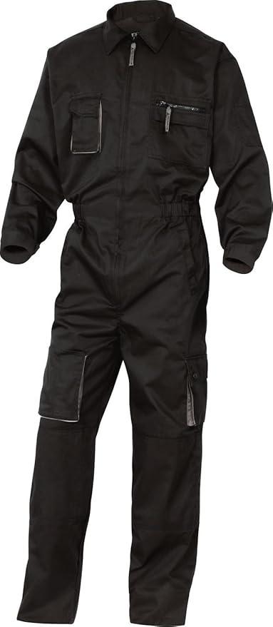 Deltaplus Men's Panoply Mach2 Boilersuit Overalls with Knee Pad Pockets, XL