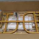 AUPSEN Kids Clothing Rack with Bottom Storage Shelf, Metal Toddler Dress Up Rack for Little Girls, Kids Dress Up Clothes Storage for Coats, Skirts, Dance Costume（Gold）