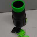 Car Drying Nozzle for EGO Power+ Leaf Blowers 530 575 580 615 650 765, Contain 1 Blower Wall Mount & 2 Mounts Battery Holders & Install Screw & Green Soft Silicone Band - 8 Inch