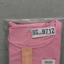 JOLIGAL Summer Dresses for Women Casual Short Sleeve Sundress Scoop Neck Beach T Shirt Dress with Pockets(Deep Pink, L)