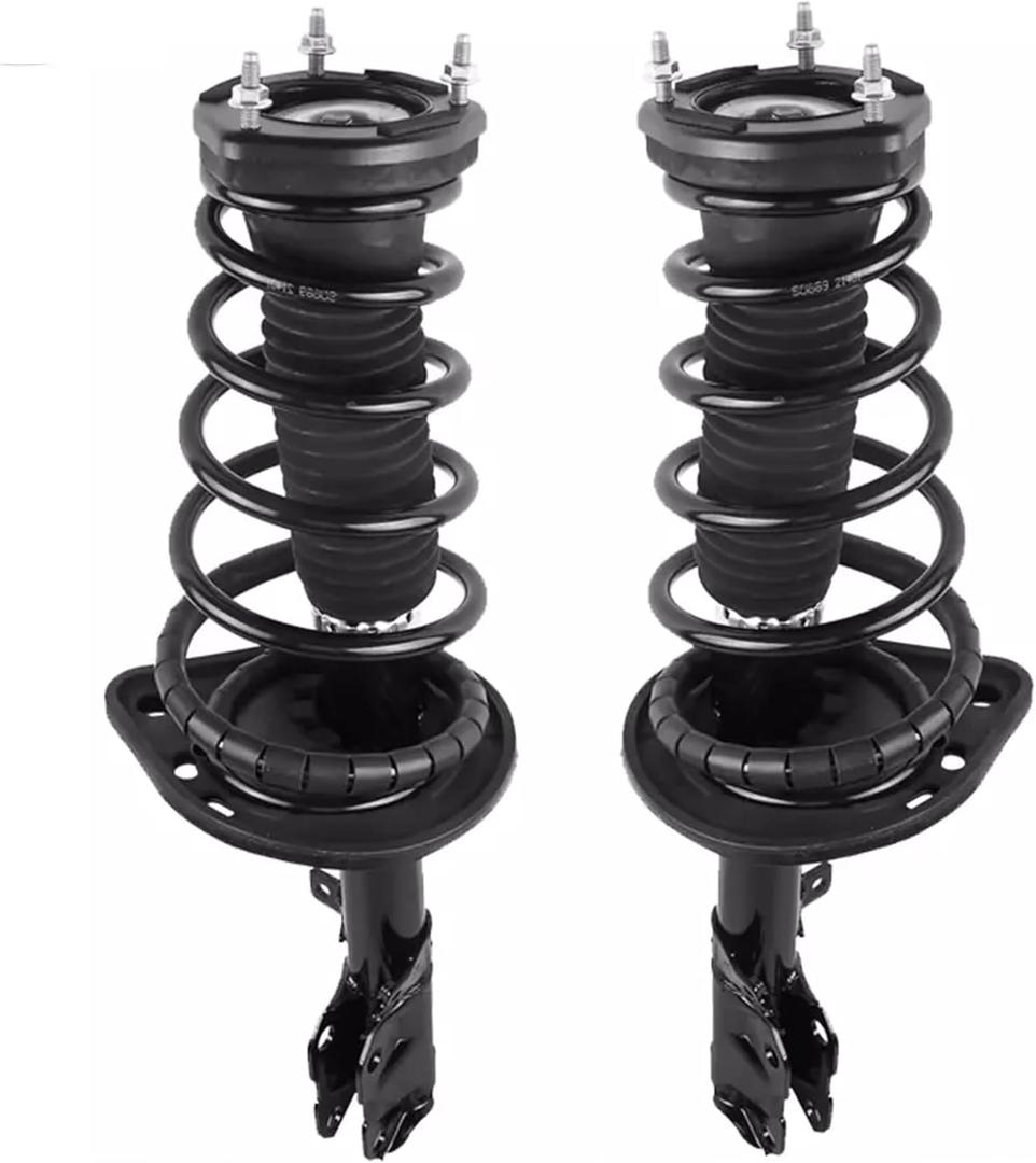 MOSTPLUS 1333376L 1333376R Rear Complete Strut Spring Shock Absorber Compatible for 2012-2017 Toyota Camry LE XLE Pair Set Rear Shock Absorbers