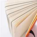 KetA Lined Notebook with Pen Holder, College Lined Journal, Premium Thick Paper, A5, 5.9 x 8.4 inch, 192 pages Dream Notebook (Orange)