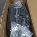 Skechers Memory Foam Car Seat Covers, Air Cool Mesh Thick Seat Covers, Airbag Compatible Car Seat Cover, Automotive Comfort Protection for Most Cars,Vans,Trucks, SUVs,Black (Full Set)