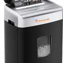 Bonsaii Paper Shredder for Office, 110-Sheet Autofeed Heavy Duty Shredder for Home Office Use, 30 Minutes/Micro Cut/P-4 High Security Level/6 Gallon Large Bin