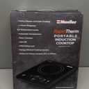 Mueller RapidTherm Portable Induction Cooktop, 1800W Hot Plate Electric Stove Top Burner. 8 Temp Levels, Auto-Off & Pot Detection, LED Display, Child Lock, 4 Programs, Burners for Cooking