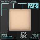Maybelline Fit Me Matte + Poreless Pressed Face Powder Makeup & Setting Powder, Fair Ivory, 1 Count (0.29 Ounce (Pack of 1))