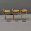 Pickmesh 4 Pack Overnight Oats Containers with Lids 10oz Overnight Oats Jars Oatmeal Cups Square Glass Meal Prep Container with Bamboo Lids and Spoons Glass Jar with Lid for Pudding Yogurt Cereal