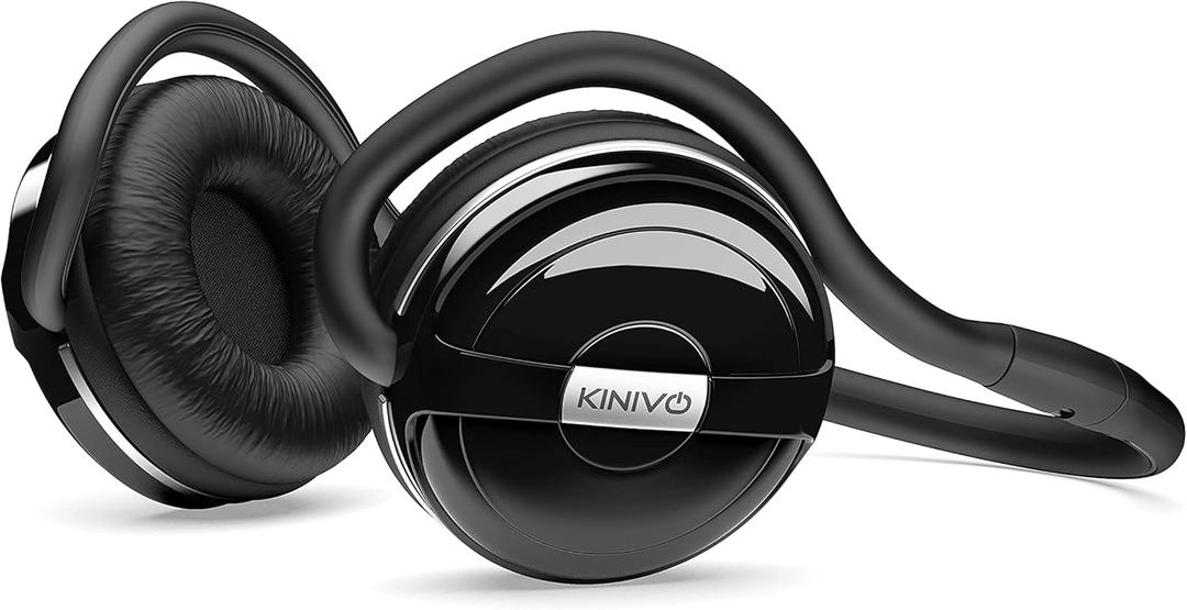 Kinivo BTH240 PRO Bluetooth Wireless Headphones (On-Ear, HiFi Stereo Music, 30 Hours Playtime, Built-in Mic, Foldable Headset, Hands-Free Calling)