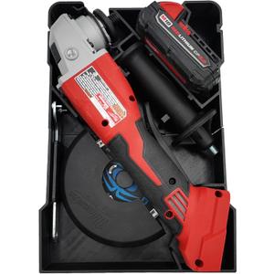 M18 Cut-Off Grinder Packout Organizer for Milwaukee Compact Organizer - Tool, Blade, and Battery Liner for Enhanced Protection Model 2686-20