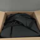 F-color SUV Cargo Liner for Dogs, Upgraded Extra Large Water Resistant Pet Cargo Cover Dog Seat Cover Mat for SUVs with with Bumper Flap for Full-Size SUVs Vans, Black