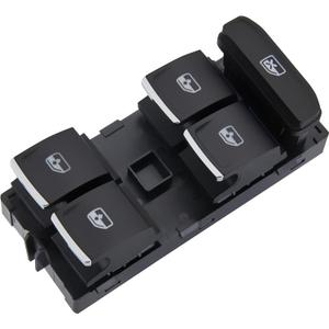 Master Power Window Switch fits for VW Volkswagen Golf GTI MK7 2014-2017.Driver Side Control switches OE:5G0959857C 5GG959857A