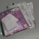 3 x Avery Binder Pockets for 3 Ring Binders, Clear, for 8.5" x 11" Documents, Acid-Free and Archival-Safe, 5 Binder Folders Total (75243)