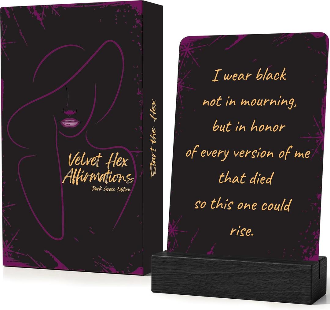 Badass Cards for Women 52 Daily Cards for a Badass, Feminine Card Deck for Self Love, Healing & Confidence | Gifts for Women, Post-Breakup, Divorce Gift