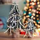 26 PCS Velvet Bows for Christmas Tree, Rustic Craft Gift Velvet Ribbon Flocked Bows for Wreaths, Doors, Garlands, Home Decor, Outdoor and Indoor (Cream)