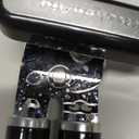 KitchenAid Classic Multifunction Can Opener and Bottle Opener Easy to Use, Razor Sharp Stainless Steel Cutting Wheel, Soft Ergonomic Handles, Black (8.34-Inch)