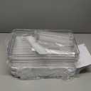 Delamu 2 Sets of 2-Tier Multi-Purpose Bathroom Under Sink Organizers and Storage, Stackable Kitchen Pantry Organization, Pull Out Medicine Cabinet Organizer with 8 Movable Dividers (2Set-White)