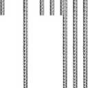 Rebar-Stakes-12-Inch, Ground Stakes Heavy Duty J-Hook Galvanized Anti-Rust Heavy Duty Ground Anchors for Garden Dog Fence Chicken Coop Christmas Decorations Deer Fence 4pcs