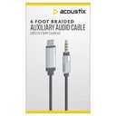 AcoustiX 6 Foot Braided Auxiliary Audio Cable