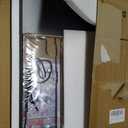47x14" Full Length Mirror Over the Door Hang or Wall Mounted Black