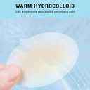 50 PCS Gel Blister Bandages for Feet, Toe Cushions Prevention Pads Bandaid, Blaster Protection Bandaids, Recovery Variety Pack