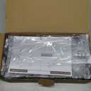 Spice Rack Wall Mounted 4 Pack,Space-Saving Spice Organizer for Spice Jars and Seasonings,Screw or Adhesive Hanging Spice Rack Organizer for Your Kitchen Cabinet,Pantry Door,11.41x2.75x2.75in (Black)