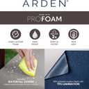 Arden Foam Outdoor Round Back Seat Cushion Kit, 20 x 19, Made with ProFoam, Rain-Proof, Fade Resistant, Tan Leala