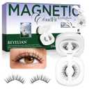 BEYELIAN Magnetic Eyelashes with Applicator Kit, Reusable Natural Look 3D Lashes, No Glue Needed Soft Magnetic Lashes for Eye Makeup (Lightweight & Comfortable)