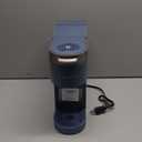 Keurig K-Slim Single Serve K-Cup Pod Coffee Maker, Multistream Technology, 3 Brew Sizes, Slim and Sleek Design, 46oz Removable Reservoir,
 Storm Blue