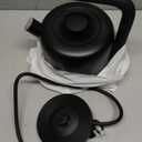 Fellow Electric Clyde Kettle - 1.5 Liter Capacity - Modern Twist On Stovetop Design, All-Purpose, Stainless Steel - Warm Water for Ramen, Oatmeal, Tea, Coffee & more - Large Capacity (Matte Black)