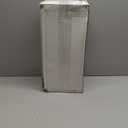 Metal Post Mount Mailboxes for Outside,Galvanized Steel,Waterproof,Medium Capacity,Red Flag Indicated,Modern Style,Mail Boxes for House Outside/Residential,Black,18.8 x 9 x 6.7 inches