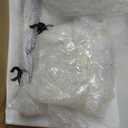 10 Pack Male Mannequin Torso with Stand, Dress Form Maniquin Body Tshirt Display Waist Hollow Back Body with Hanging Hook for Counter Clothes Display Shows Photos or Design, S-M Sizes Black