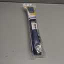 HYDEME Tactical Dog Collar, Alpine Loop Adjustable Military Training Nylon Dog Collars with Handle and Reflective for Small Medium Large Dogs, with Airtags Protective Case & Patches.(L,Deepblue)