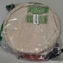 Small Side Table with Storage Basket, Space Saving Round End Table 3-Tier Bedside Corner Table for Living Room, Bedroom, Garden and More 11.81in Light Oak