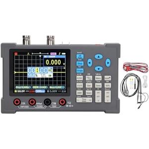 DSO3D12 Digital Oscilloscope 3 in 1 120M 250MSa / s 3.2in Screen Display Channel Digital Oscilloscope Bandwidth and Multimeter and Generator