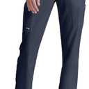 BARCO Grey's Anatomy Scrubs - Mia Scrub Pant for Women, Elastic Back Waist, Mid-Rise Shaped Leg Women's Scrub Pant (XX-Small Petite)