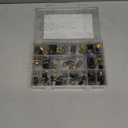 60 Pcs Electric Motor Carbon Brushes 10 Different Sizes for Replacement Repair Power Tool Part