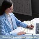 2 x 2026 Planner - Weekly and Monthly Planner, January 2026 to December 2026, Spiral Bound 2026 Calendar Planner Book, Inner Pocket, Perfect for Office Home School Supplies - A5 (6.3" x 8.5"), Baby Blue